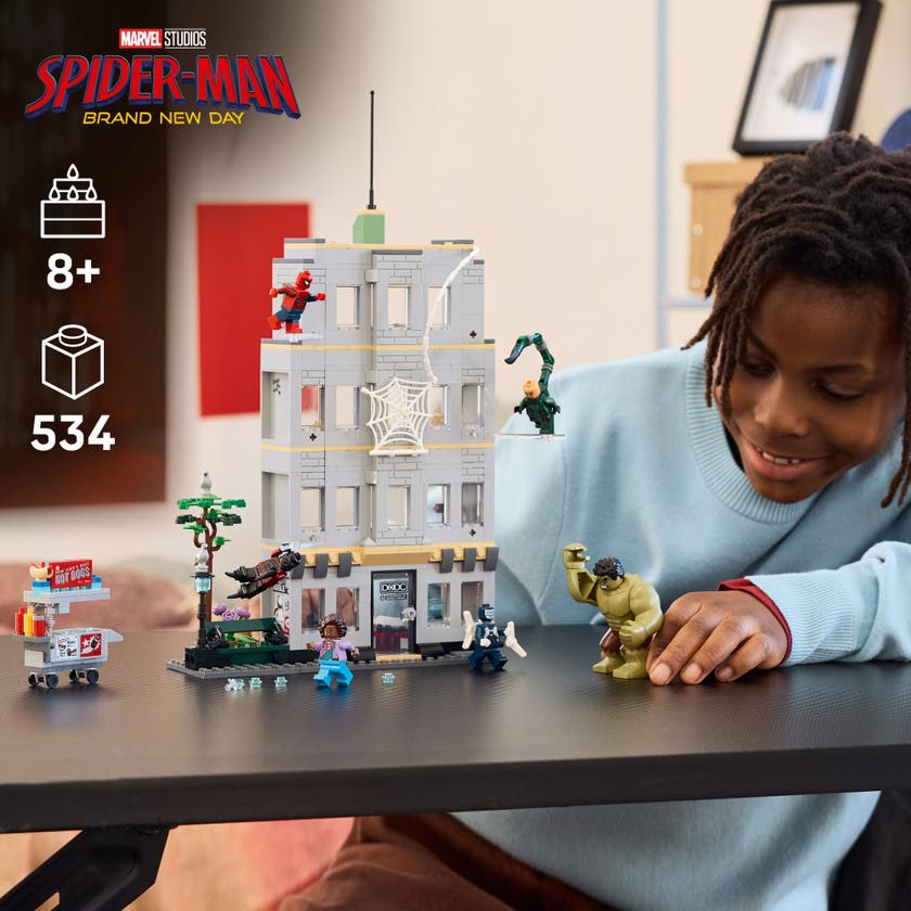 LEGO® ǀ Marvel Episk oppgjør mellom Spider-Man og Hulk 76350