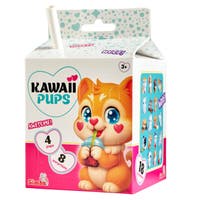 Kawaii Pups samlefigurer 4-pakke