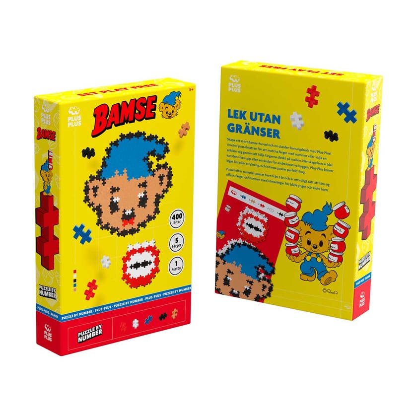 Plus-Plus Bamse & Tordenshonning 400 stk
