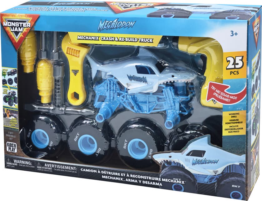Monster Jam Mechanix Megalodon 1:18