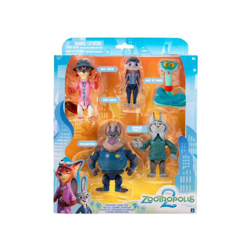 Zootropolis Figure 5 Pack 9,5 Cm