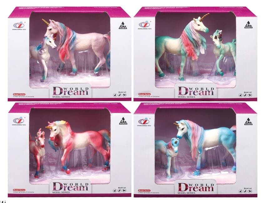 Animal Life - Unicorn med føll