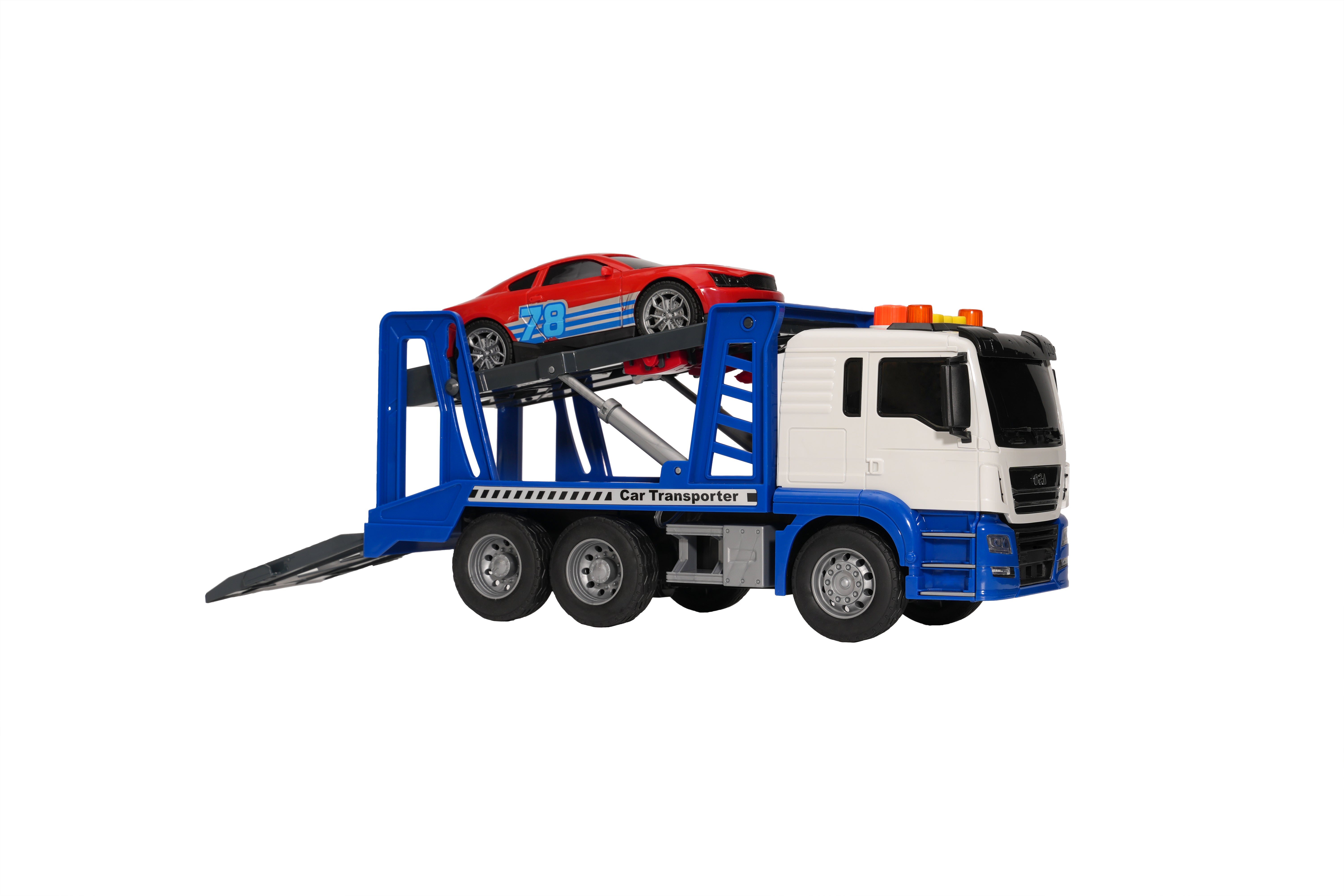 Rapid Speed, Biltransport med bil lys og lyd 35 cm