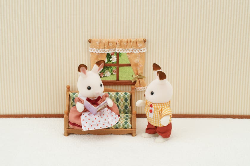 Sylvanian Families - Sofagruppe med TV-sett