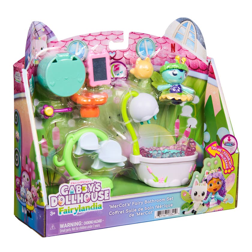 Gabby's Dollhouse Mercat Fairy Badrom