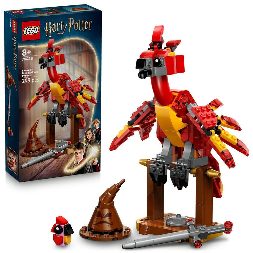 LEGO Harry Potter 76448, Fawkes™: Dumbledores Føniksfugl