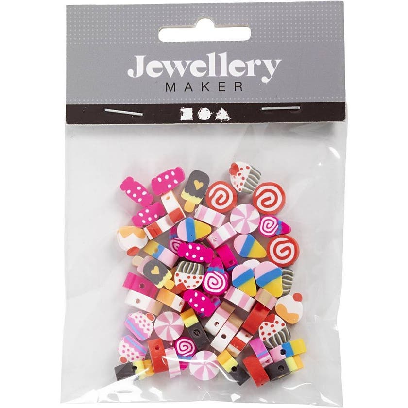 Figurperler, Godteri, kaker og iskrem