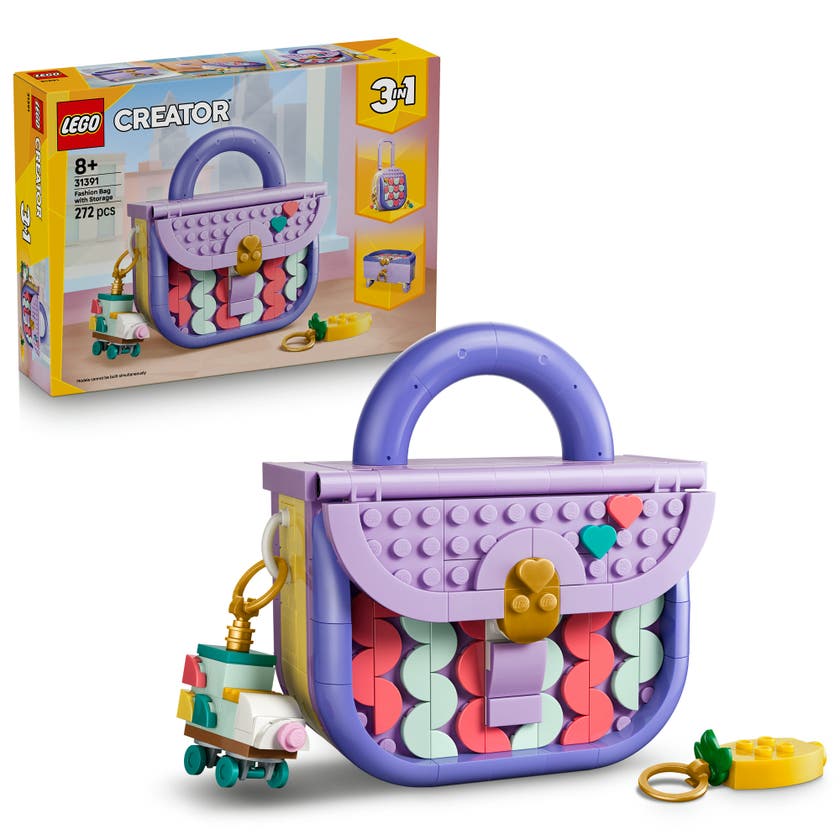 LEGO® Creator 3-i-1 Trendy veske med oppbevaringsplass 31391