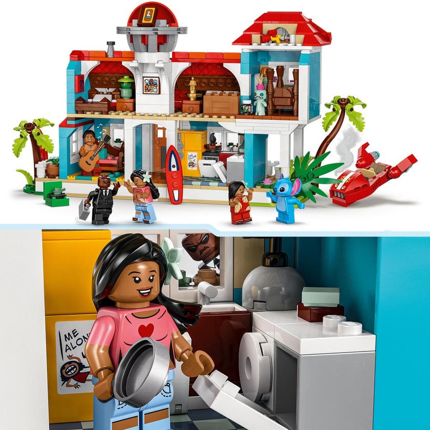 LEGO Disney Classic Disney™ 43268, Lilo og Stitch strandhus