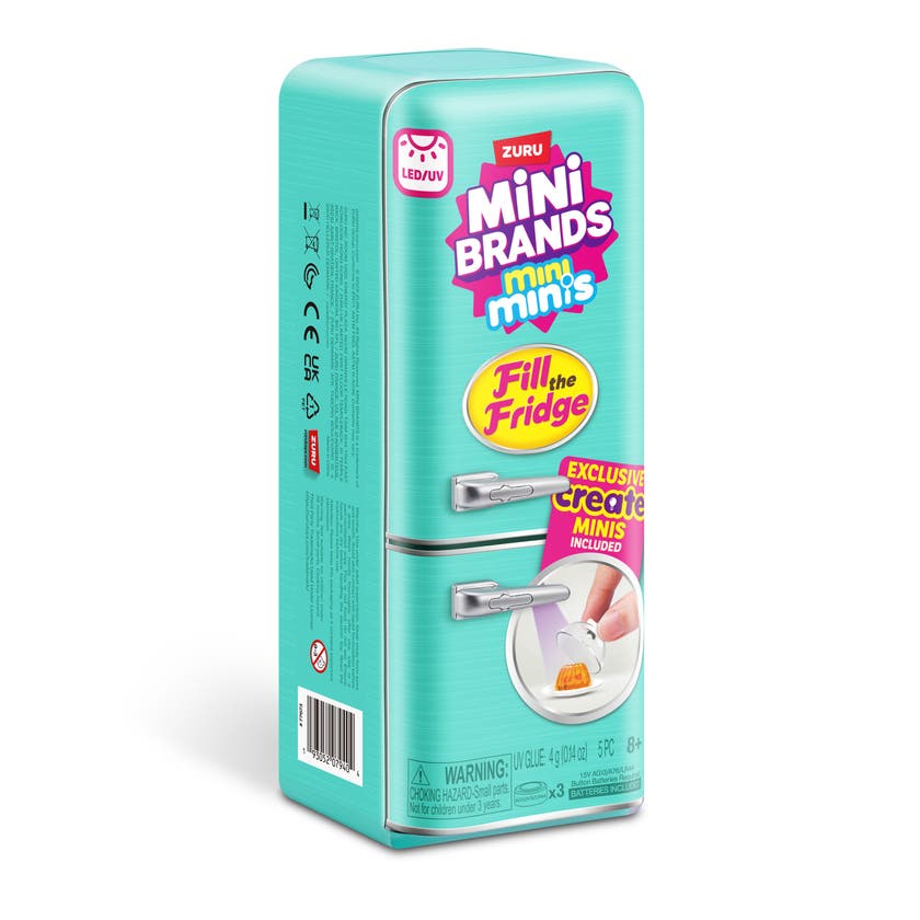 Mini Brands Fill the Fridge Playset S1