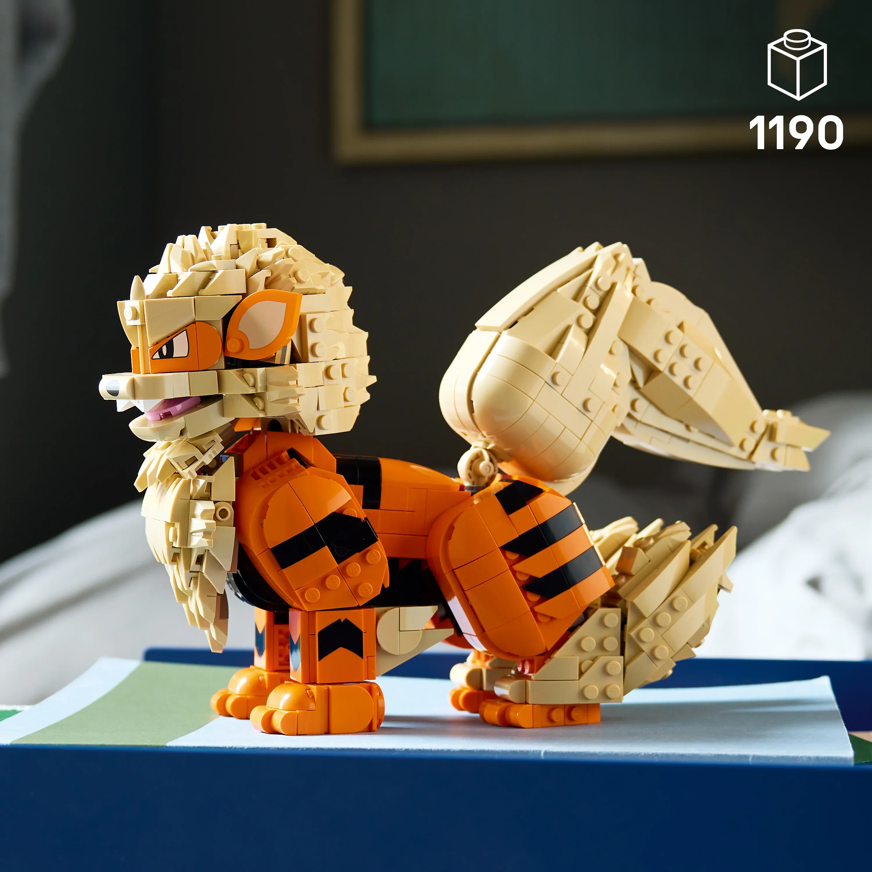 LEGO® Pokémon 72160 Arcanine, Samlerstatue for Voksne