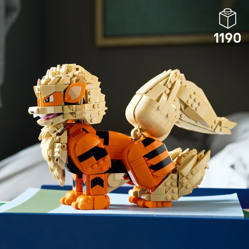 LEGO® Pokémon 72160 Arcanine, Samlerstatue for Voksne