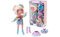 Hello Kitty Manga Fashion Unicorn Dukke