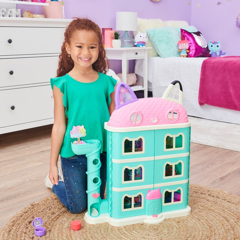 Gabby's Dollhouse Purrfect Dukkehus med 2 dukker og møbler