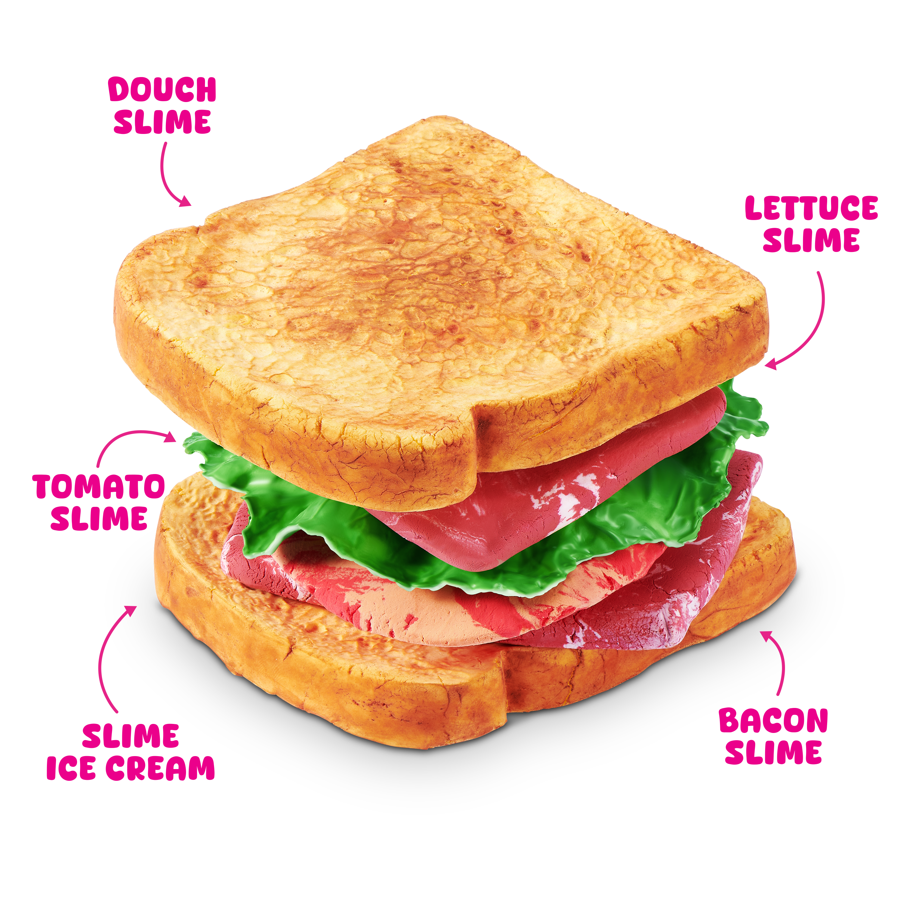 Slime mart – lag realistisk mat av slime