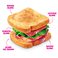 Slime mart – lag realistisk mat av slime