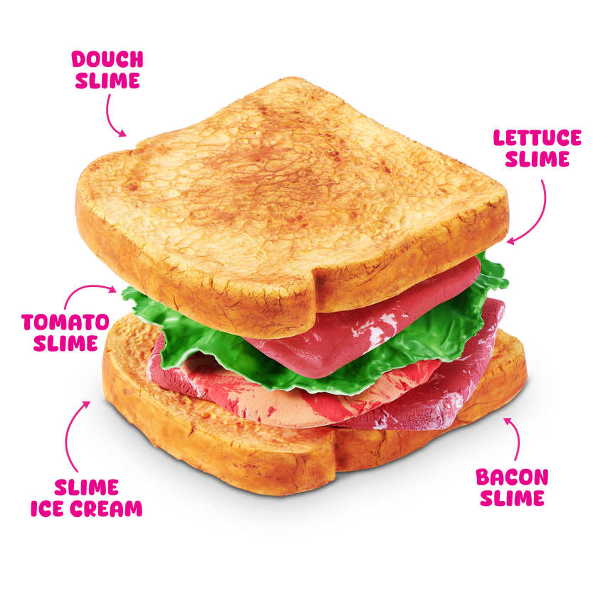 Slime mart – lag realistisk mat av slime