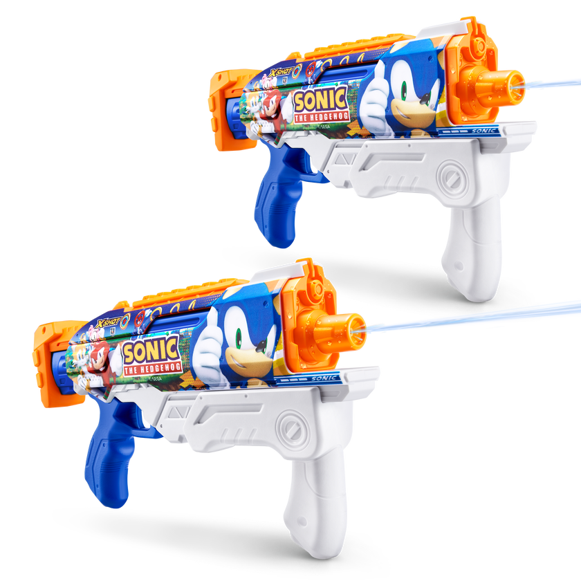 XSHOT Water RASK PÅFYLLING SKALLER Sonic 2-pakning