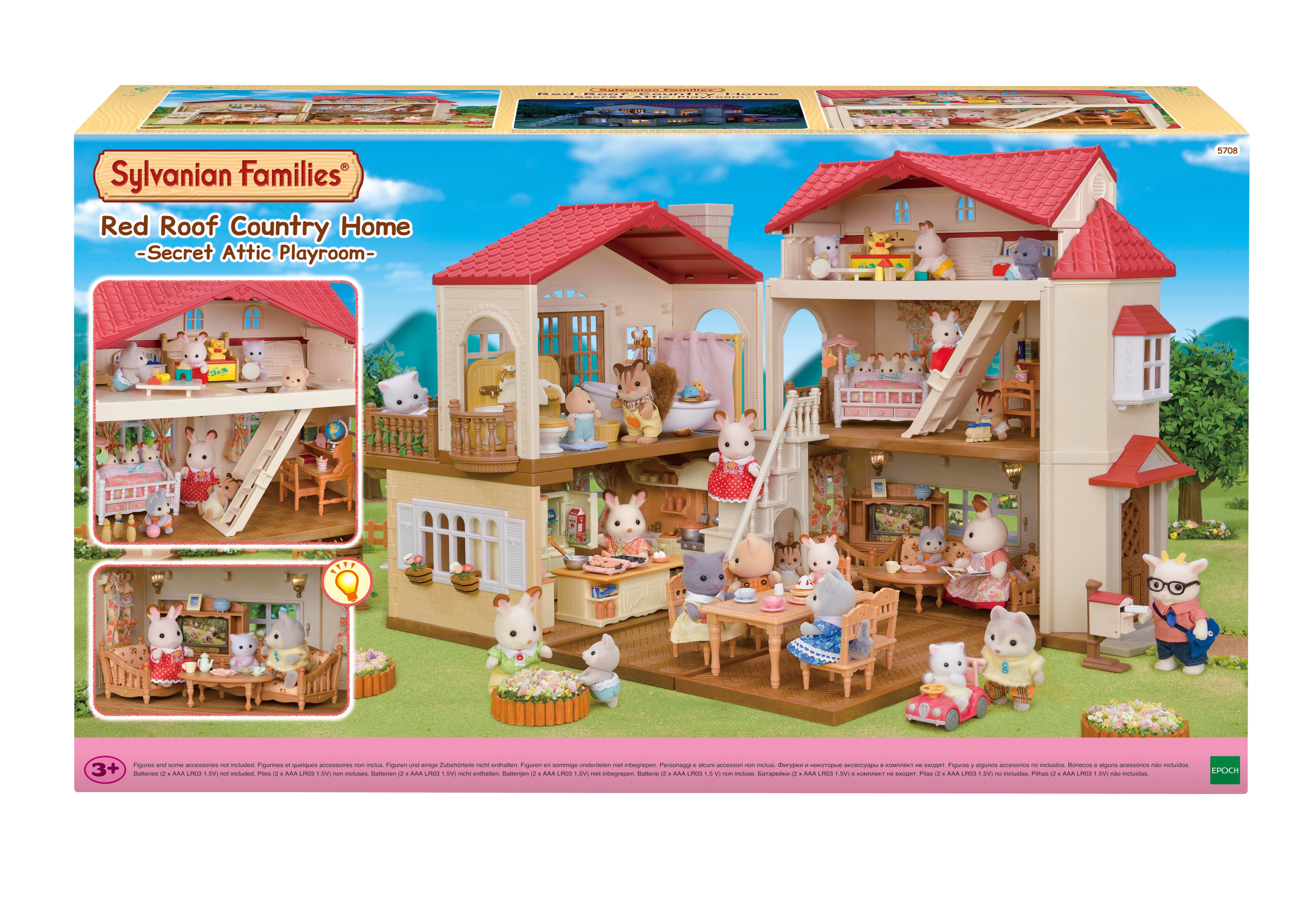 Sylvanian Families - Det nye huset med loft