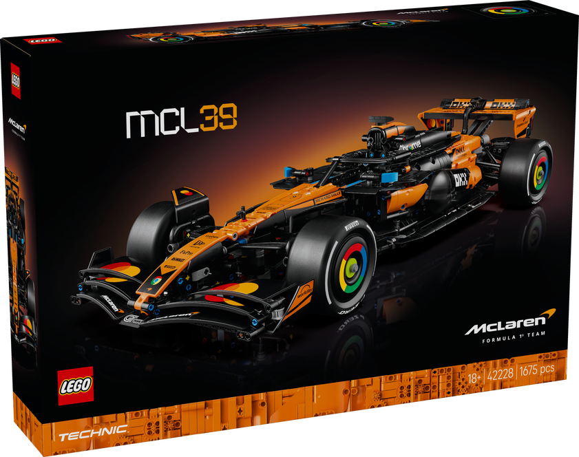 LEGO® Technic McLaren MCL39 F1®-bil, gavebyggesett 42228