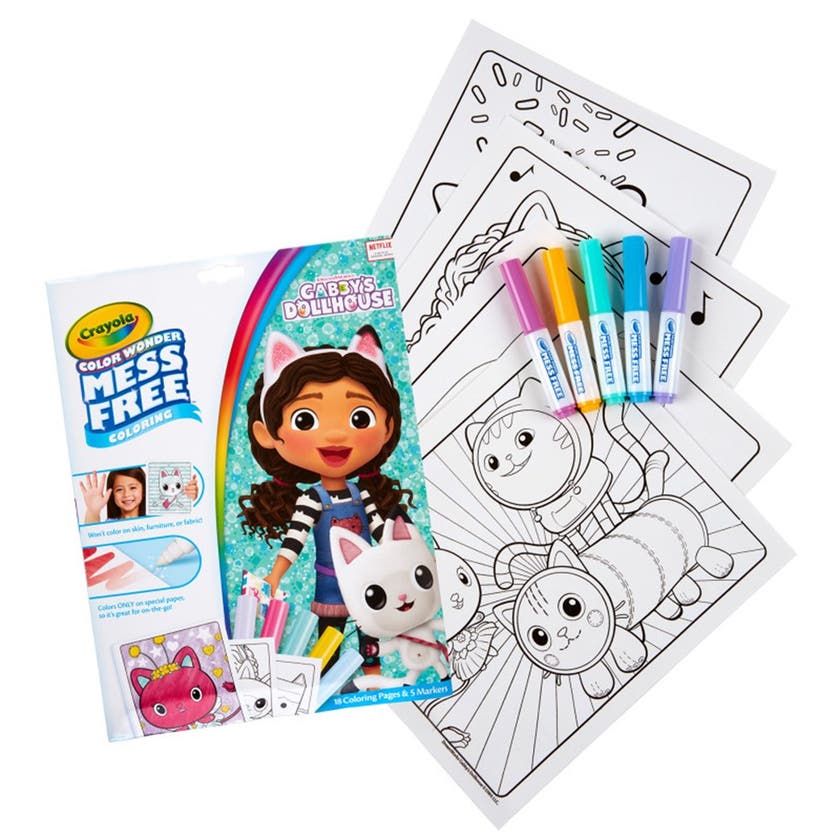 Crayola Colour Wonder Gabbys Dukkestue