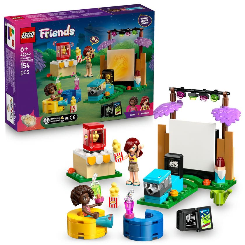 LEGO Friends 42642, Filmkveld med venner