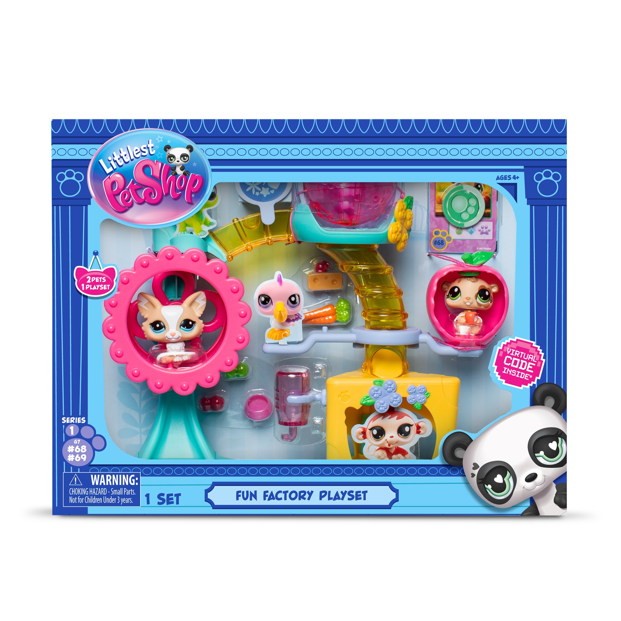 Littlest Petshop, Fun Factory Playground Lekesett