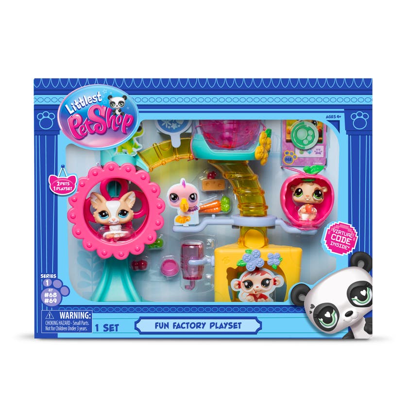 Littlest Petshop, Fun Factory Playground Lekesett