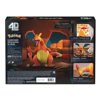 4D Build Pokémon Charizard 3D-modellsats 223 deler