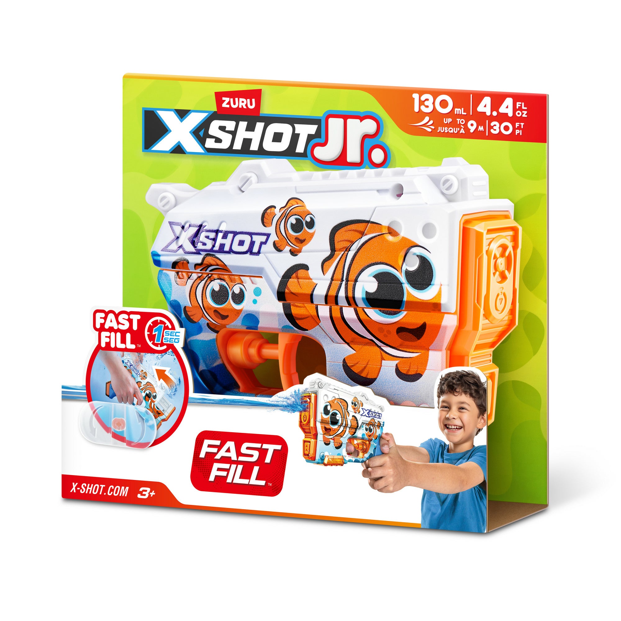 XSHOT Water RASK PÅFYLLING, Barnehageblaster