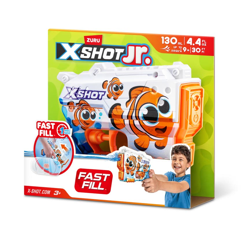 XSHOT Water RASK PÅFYLLING, Barnehageblaster