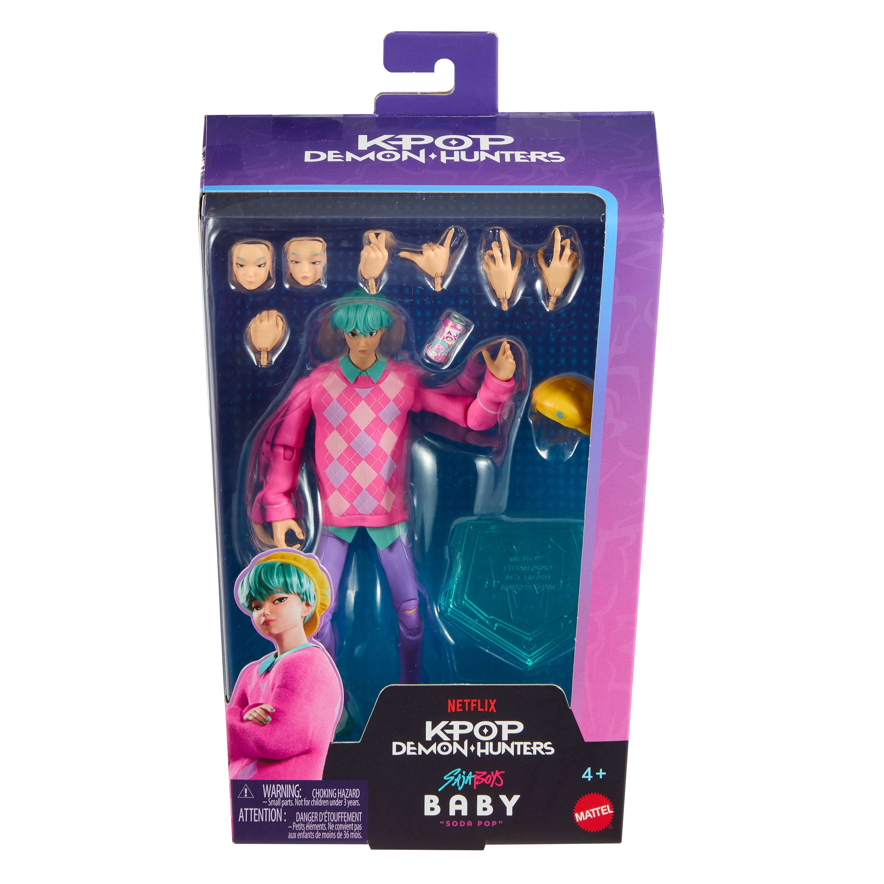 K-pop Demon Hunters Baby Actionfigur med utskiftbare deler