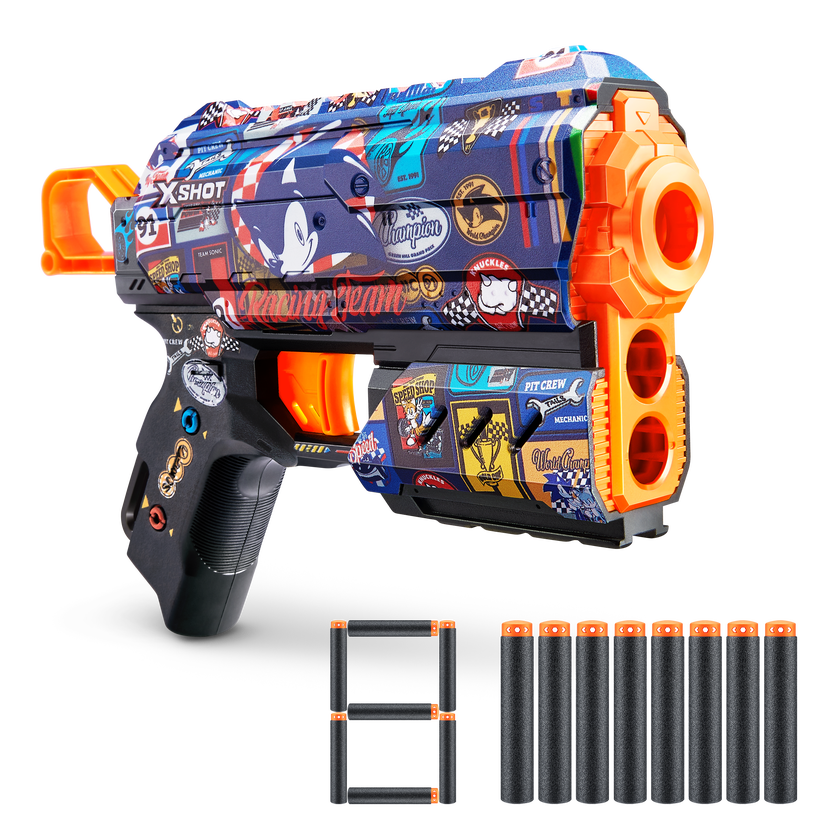 XSHOT SKINS-FLUX (8 piler) SONIC