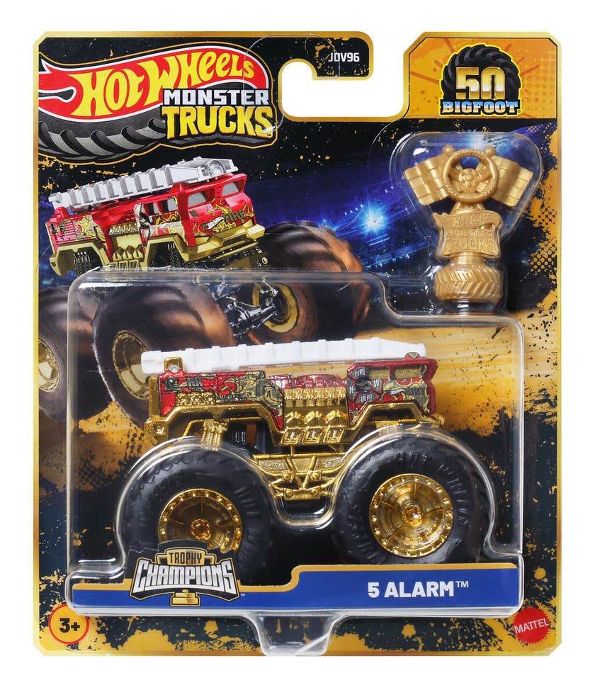 Monster Trucks Bigfoot Trophy Champions 1:64
