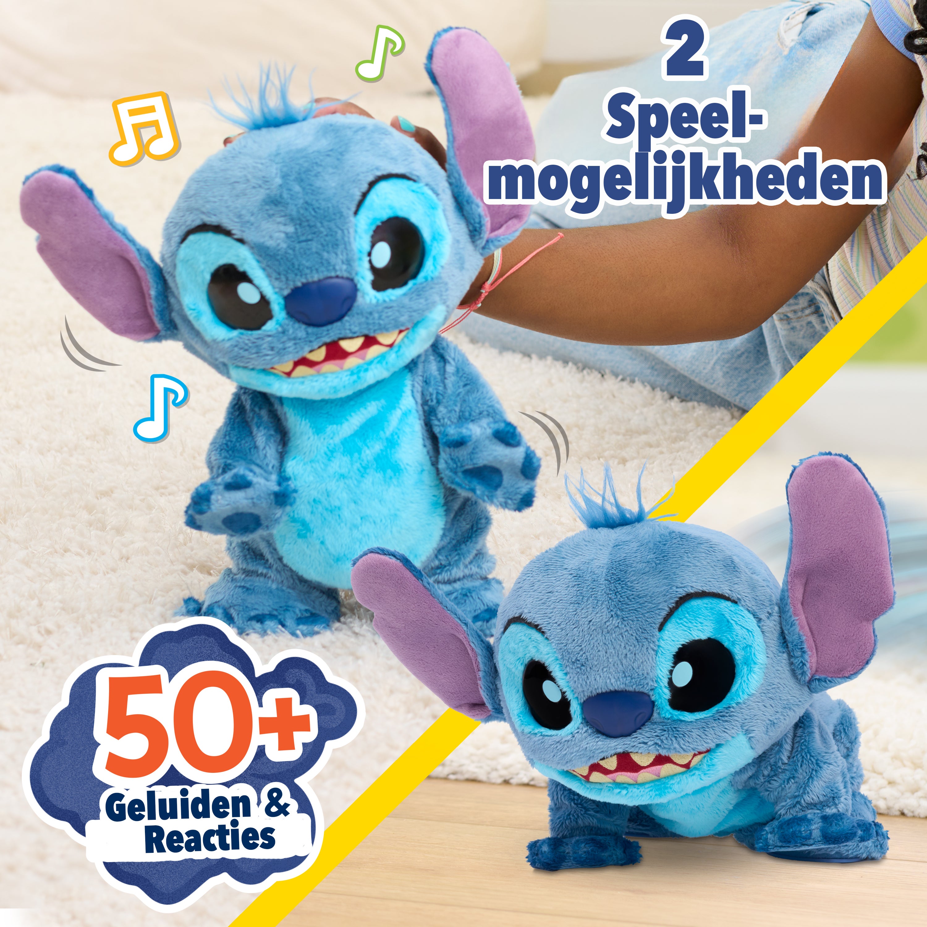 Disney Stitch Double Trouble - Interaktiv Kosedyr