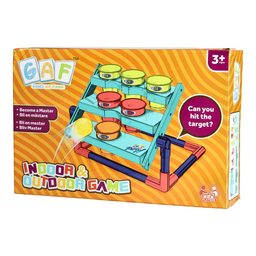 GAF, Kast ball i kopp-spill