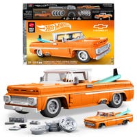 Mattel Brick Shop Hot Wheels Custom '62 Chevy Pickup konstruksjonsleke