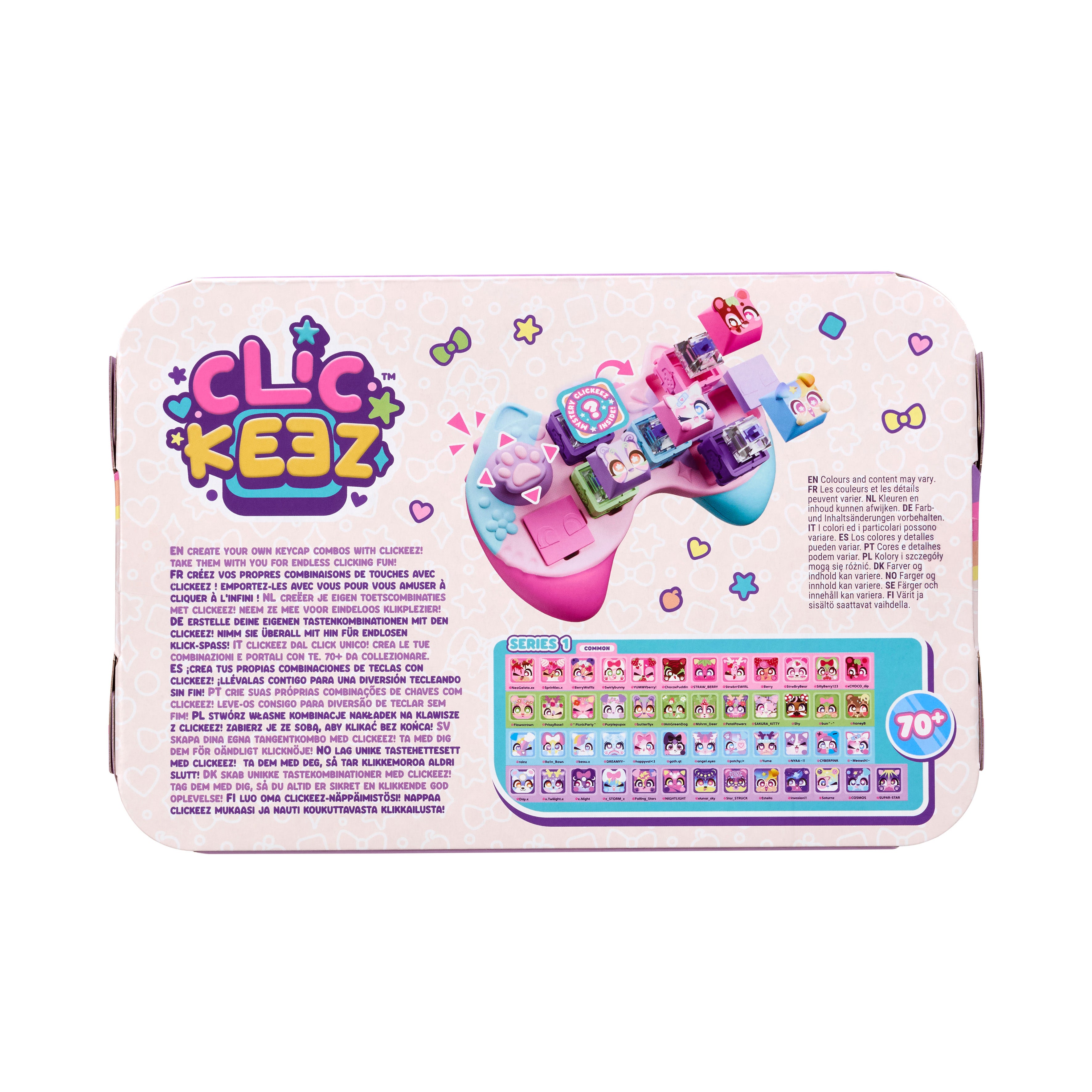 Clickeez Fidget Spillkontroll med taster