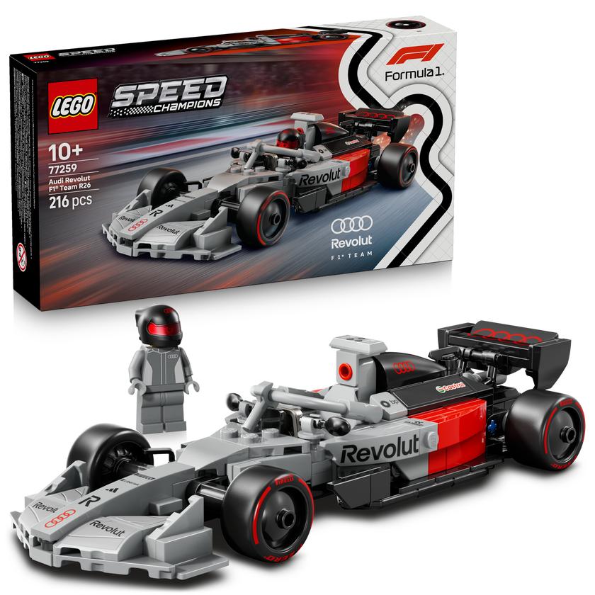 LEGO® Speed Champions Audi Revolut F1® Team R26 racerbil 77259