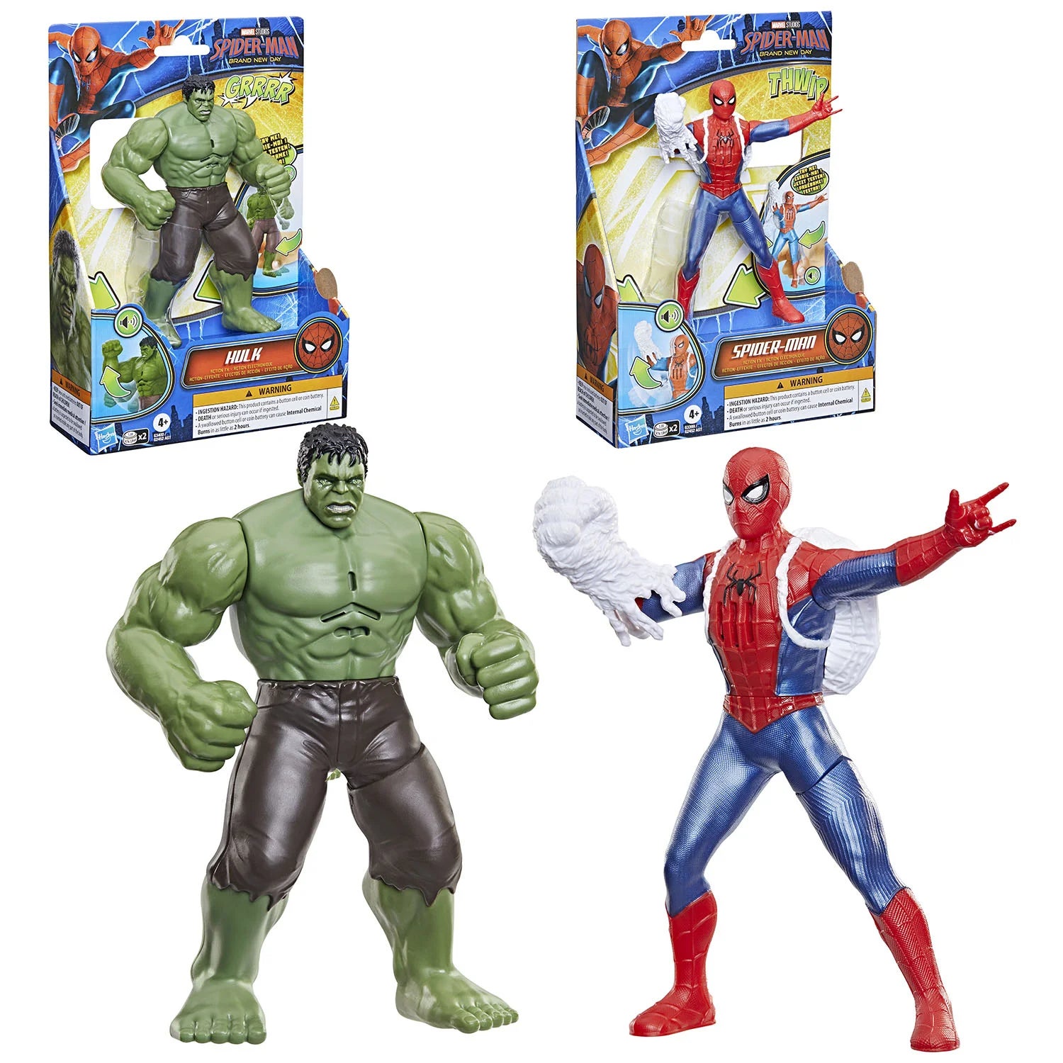 Spiderman aksjonsfigur 15 cm med aksjonsfunksjoner