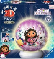 Ravensburger Puzzle-Ball Nightlight Gabby's Dollhouse 72 deler