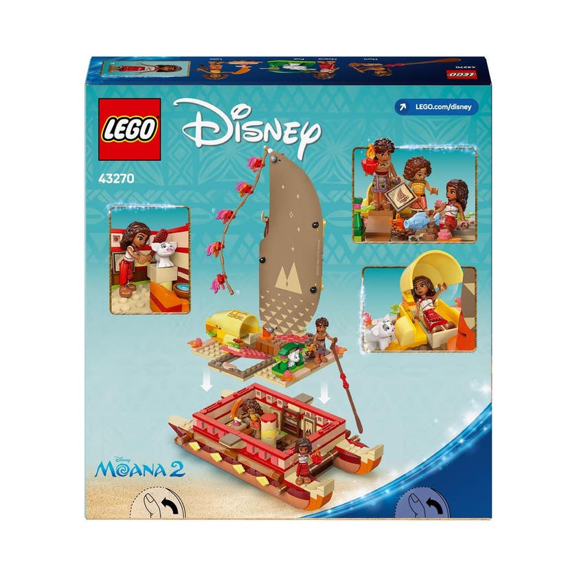 LEGO Disney Princess 43270, Vaianas eventyrkanot