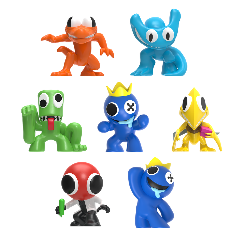 Rainbow Friends, Minifigurer
