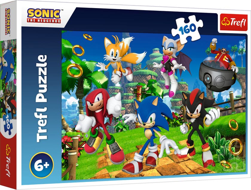 Trefl Sonic The Hedgehog puslespill 160 deler