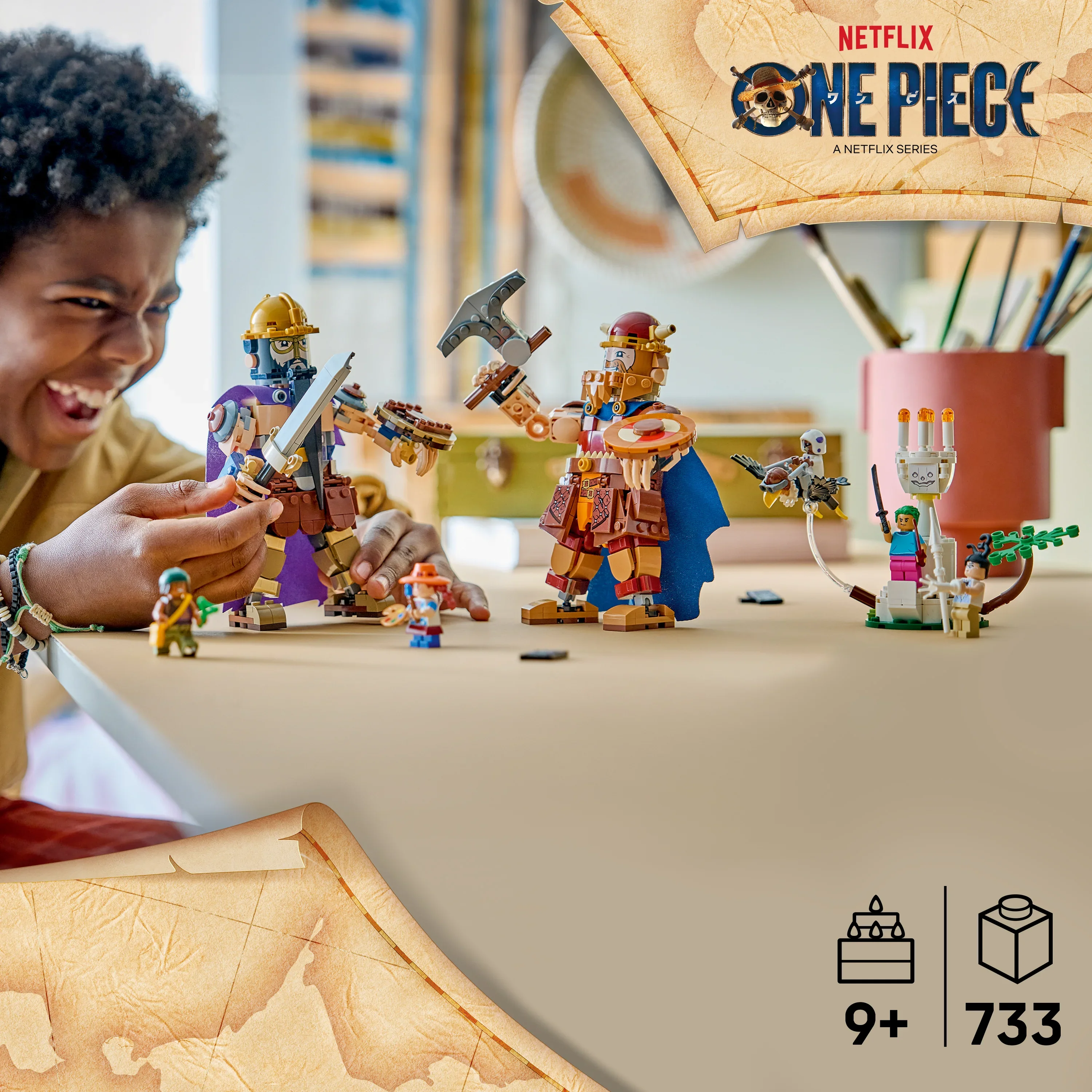 LEGO ONE PIECE, Dorry mot Brogy 75644