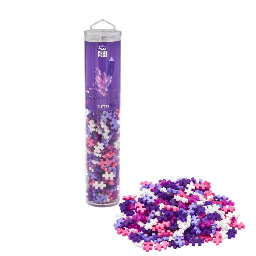Plus-Plus Glitter mix / 240 stk Tube