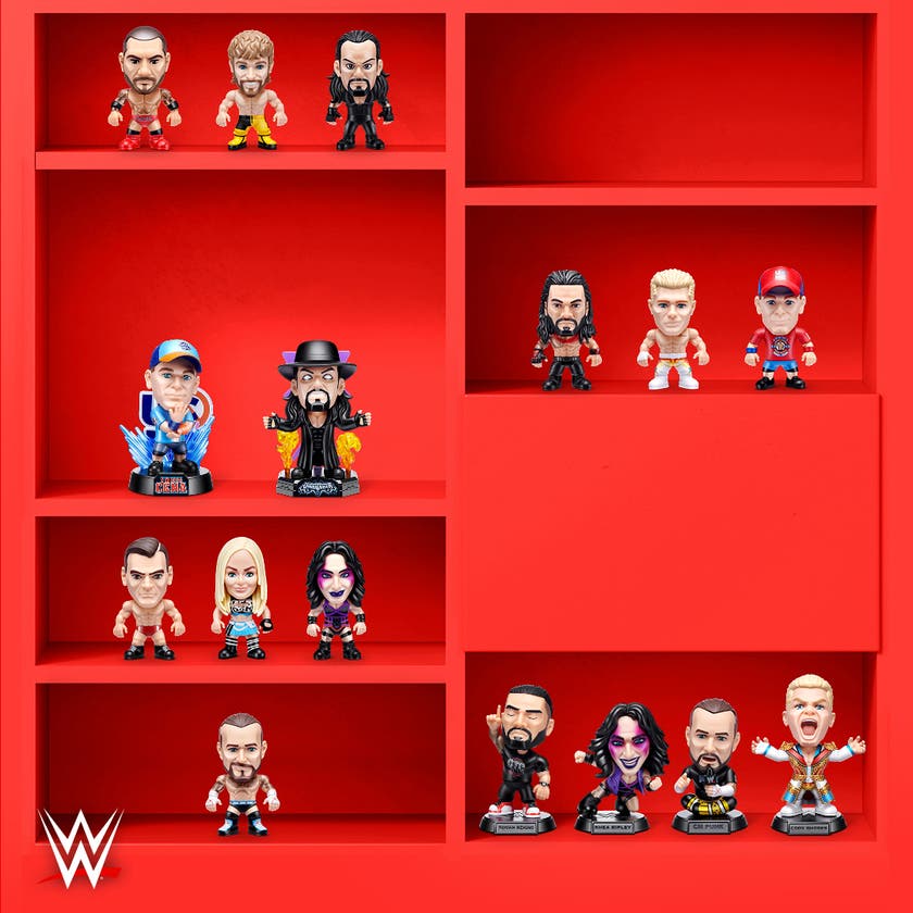 WWE Ballers Series 1 Samlefigurer