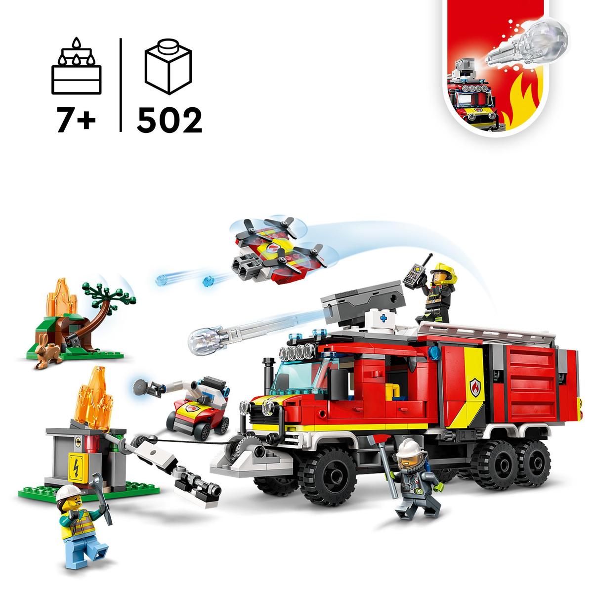 LEGO City 60374, Brannsjefens bil