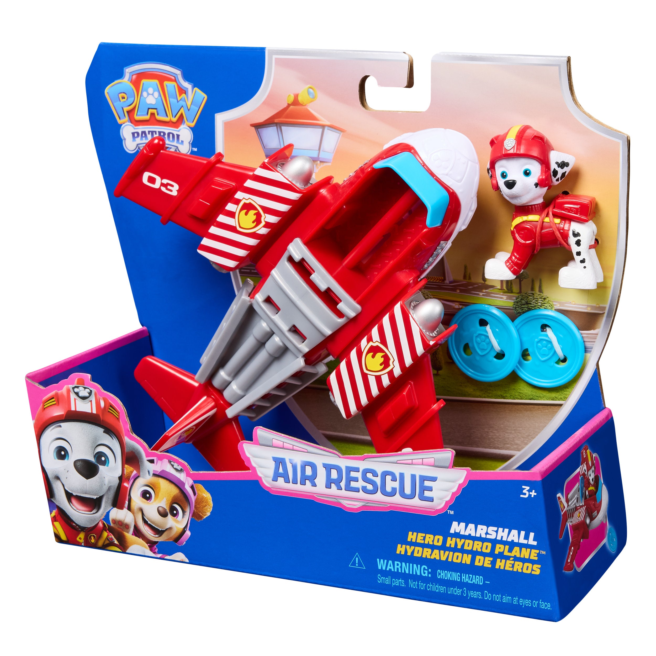 Paw Patrol, luftredningstema kjøretøy, Marshall