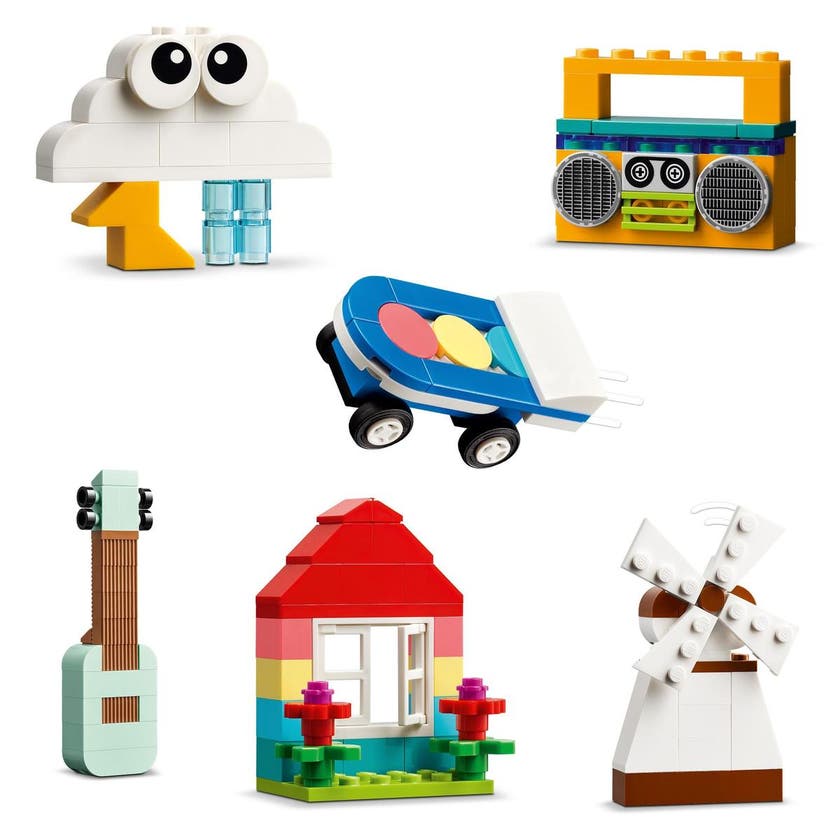 LEGO 11038, Kreativ klosseboks i klare farger